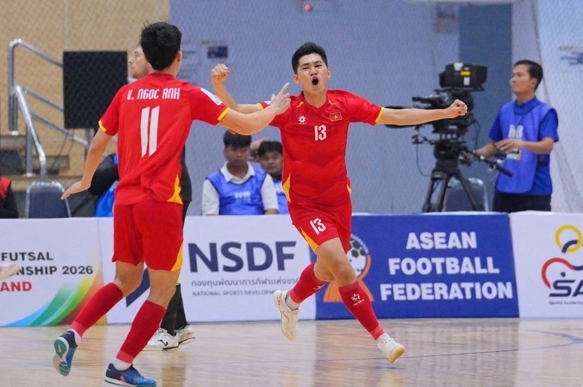 Vietnam cruise past Australia 4-0 to take bronze at ASEAN Futsal Championship 2026
